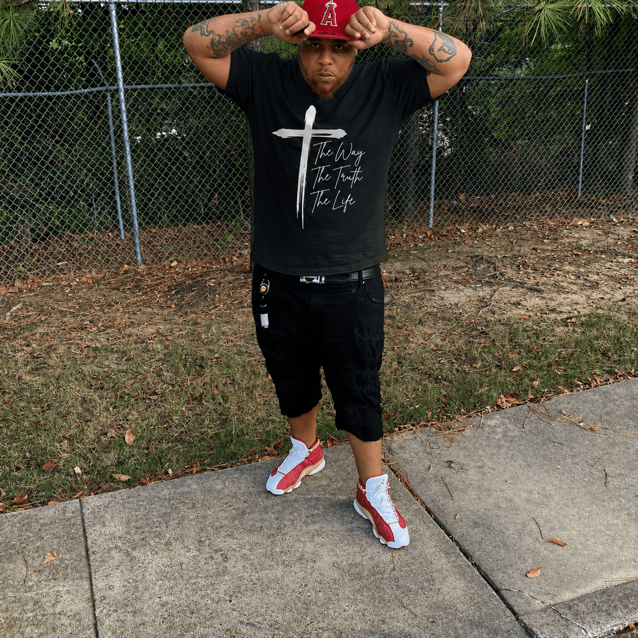 The Way The Truth The Life Christian T-shirt - IXOI Faith