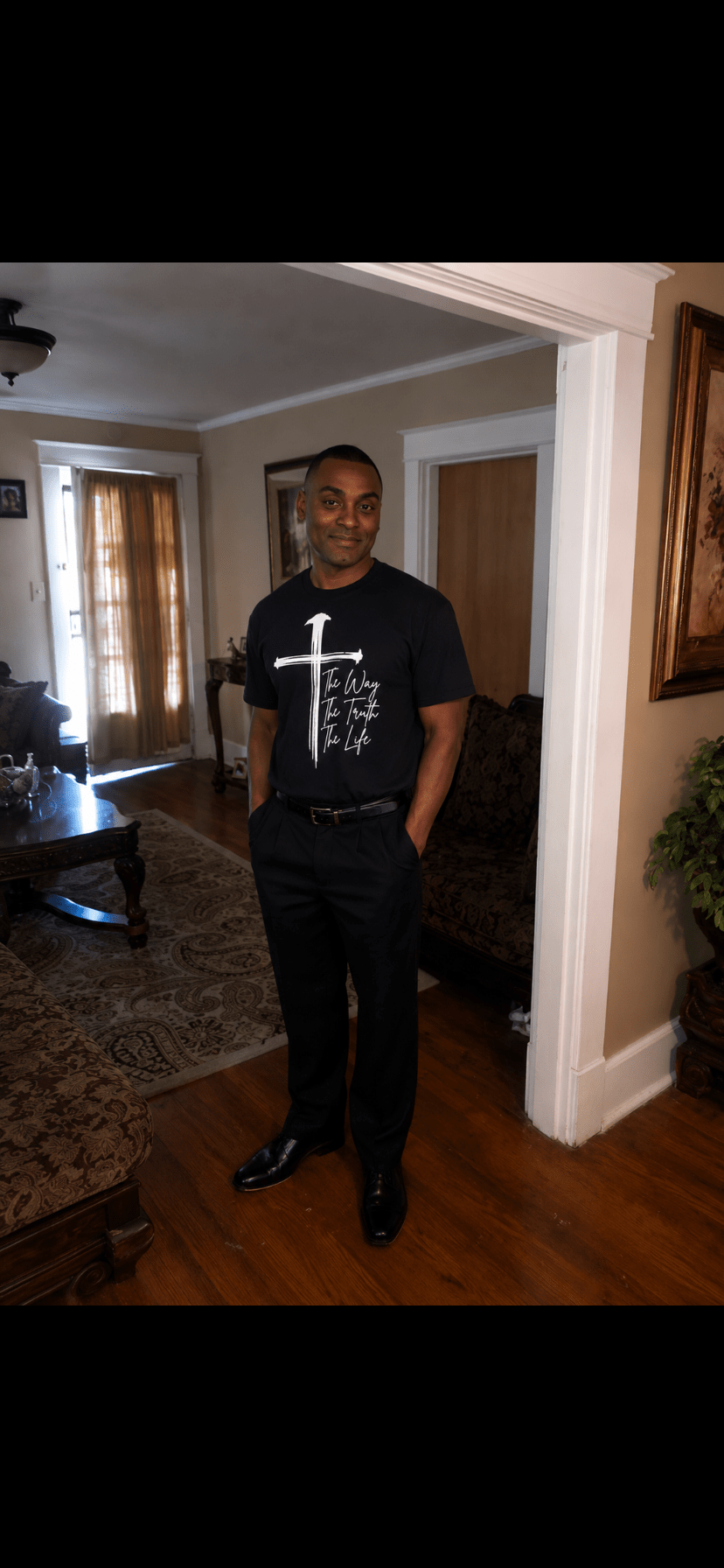 The Way The Truth The Life Christian T-shirt - IXOI Faith
