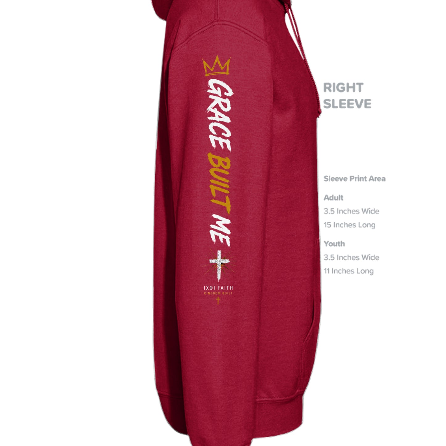 CARDINAL RED - G185 - SLEEVE_RIGHT