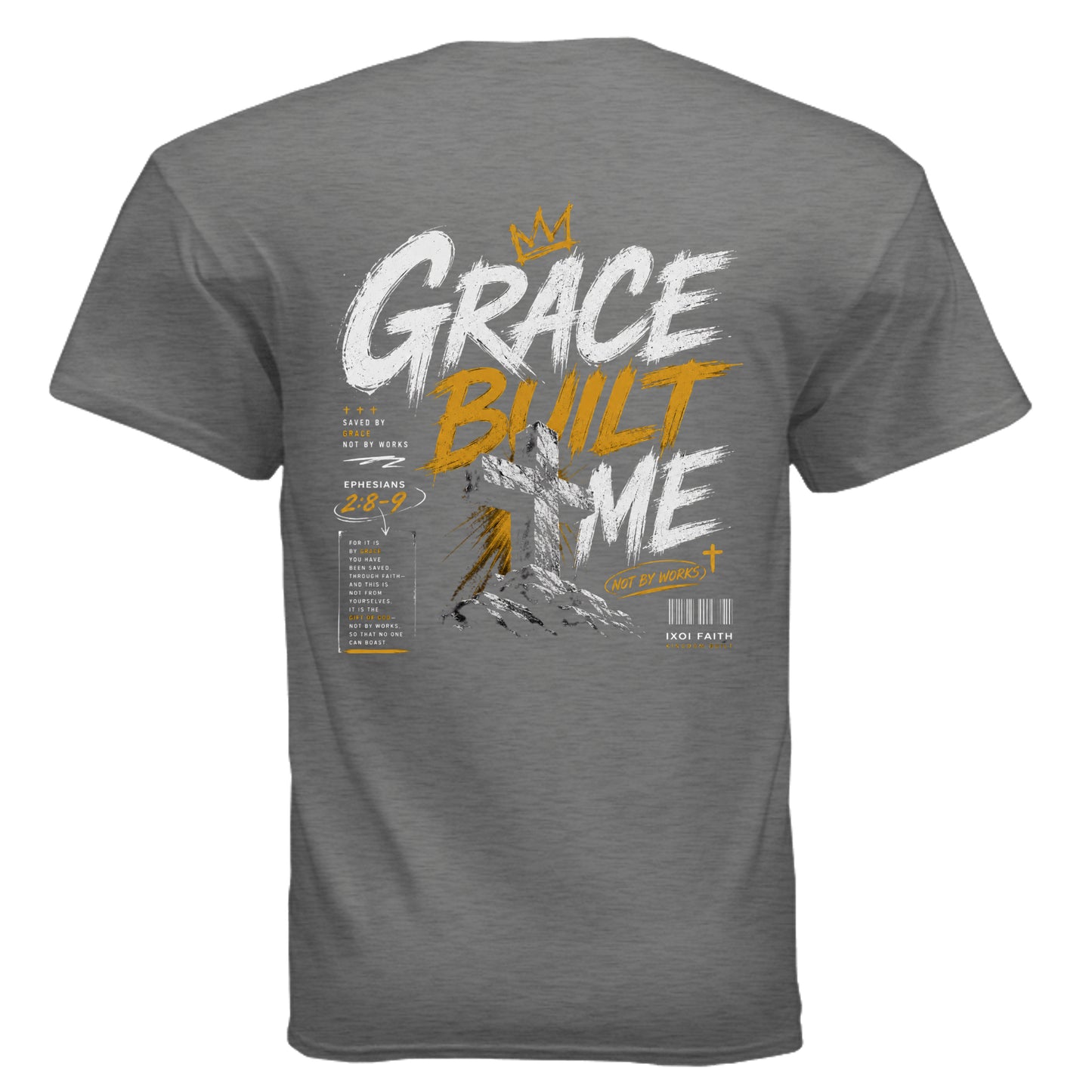 GRAPHITE HEATHER - G500 - BACK