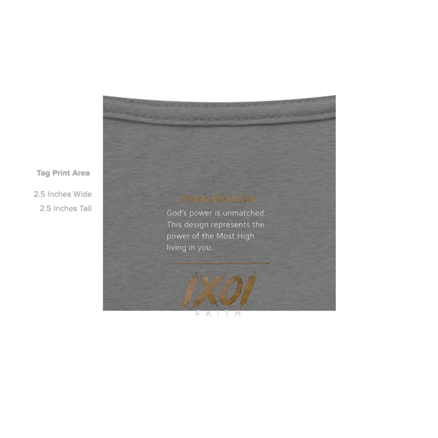 GRAPHITE HEATHER - G500 - INSIDE_TAG_LINE